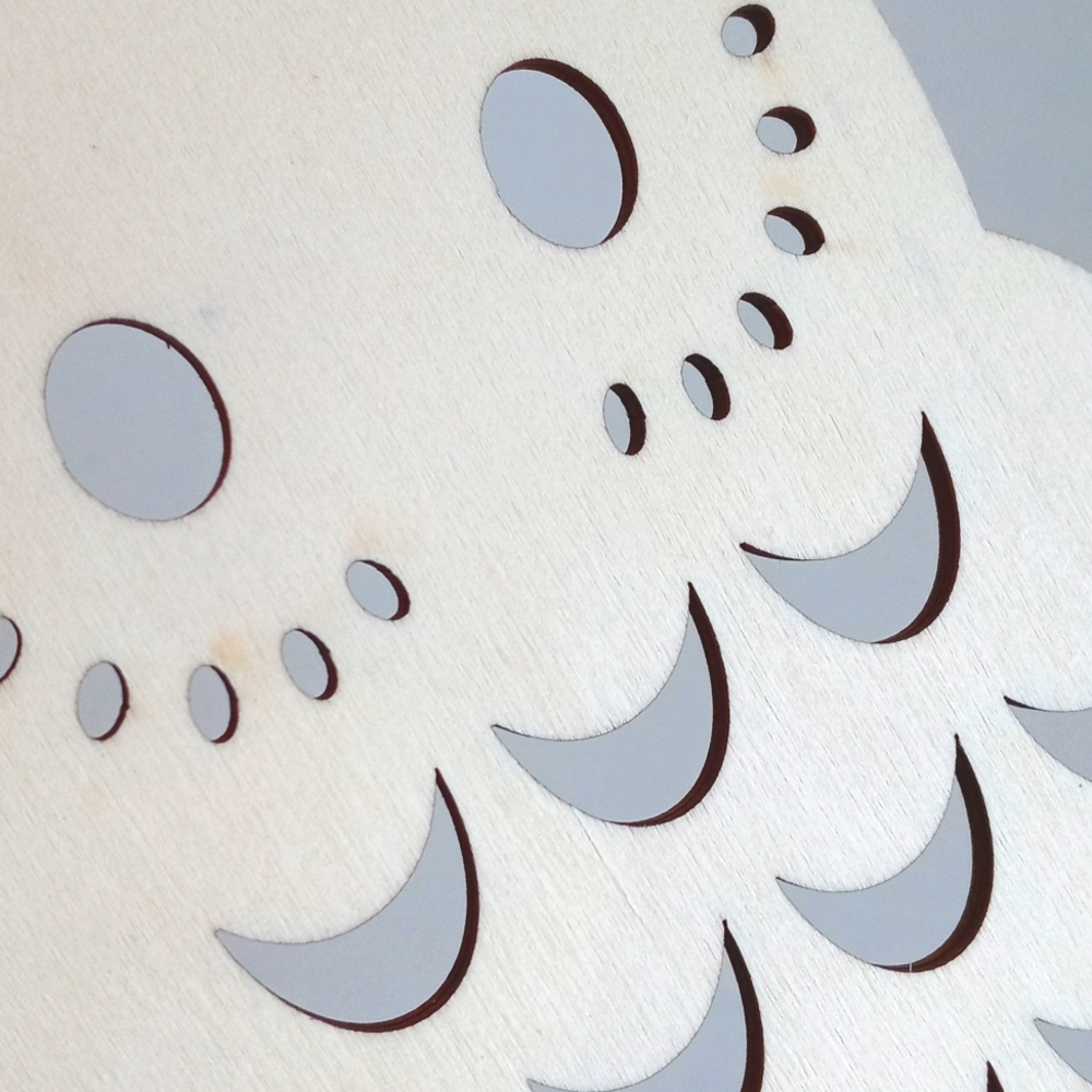 Wooden Owl Decor for Arts and Crafts and Painting! - Picture 2 of 6